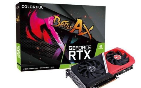 全新1400元  战斧 GeForce RTX 3050 DUO 8G